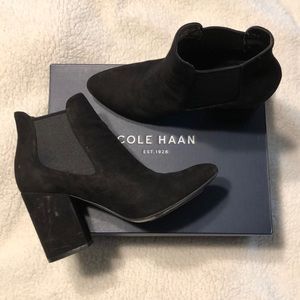 Cole Haan heel booties